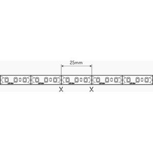 LED Line - LED Strip 5 meter - 600 SMD2835 - 2700K warm wit licht - 9,6W - 12V