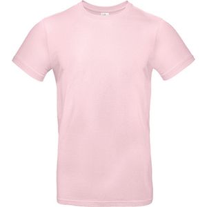 2-Pack herenshirt 'E190' met ronde hals B&C Collectie Orchid Pink maat 3XL