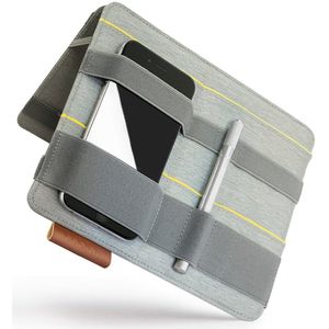 beblau FOLD Portable desktop organizer attachable to your devices Fabric Accessory Holder, Gray