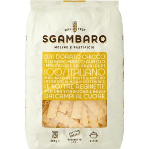 Reginette van Sgambaro - 10 zakken x 500 gram - Pasta