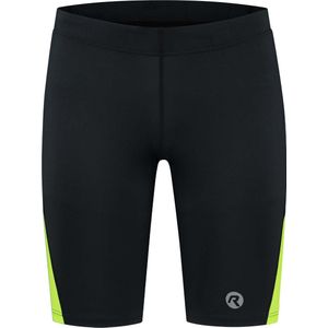 Rogelli Core Hardloopshort - Heren - Geel, Zwart - Maat M