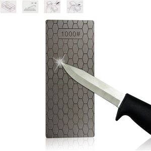 Finnacle - Diamant Slijpsteen - Korrel 1000 - Honingraat - Messenslijper - Compact - Ultradun