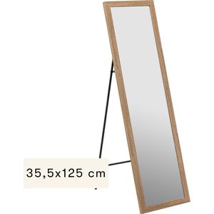 Staande Spiegel 35 x 125 cm Roubaix Hout