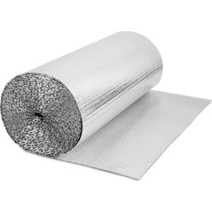 Radiatorfolie Isolatiefolie Verwarmingsfolie Voorkomt dat warmte ontsnapt door de muur 1x20 m 200 g/m²