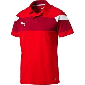 Puma Poloshirt - puma red-white - 128