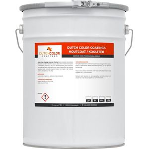 DCC Houtcoat/Koolteer Zwart - 2.5L - Zwart