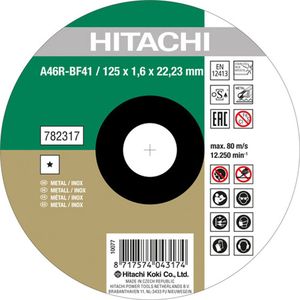 Doorslijpschijf 125X1,6Mm Voor Inox/ Metaal Hsp | 25 stuks