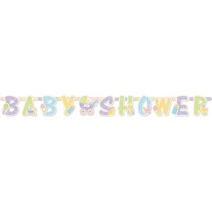 Geboorte Letterslinger Baby Shower 2m