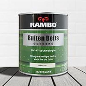 Rambo Buiten Beits Dekkend - 0,75 liter - Ivoorwit