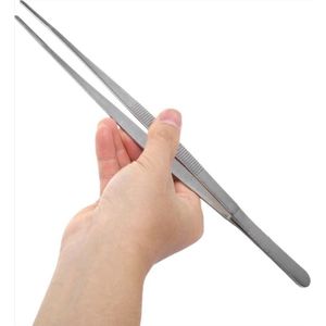 CHPN - Pincet - Keukenpincet - Vleespincet - RVS - 30CM - Keukengereedschap - Keukentool - Kok - Keuken spullen - Kookspullen - Gereedschap - Vlees bereiden