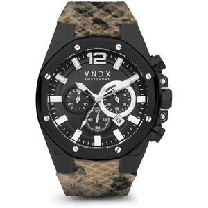 VNDX Amsterdam - Heren horloge - Wise Man Winter Luxury Zwart