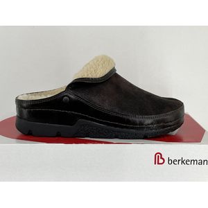Berkemann -Remonda Dames - bruine pantoffels / sloffen - maat 35,5 / UK 3,0 donkerbruin 01152-491