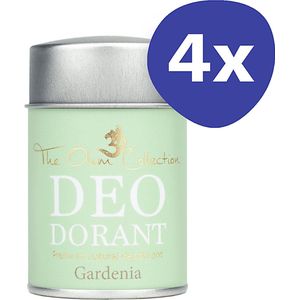 The Ohm Collection Deodorant Poeder Gardenia (4x 50gr)