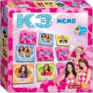 K3 Memo - Kaartspel