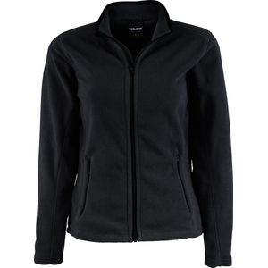 Tee Jays Dames/dames Full Zip Actief Lichtgewicht Fleece Jasje (Zwart)