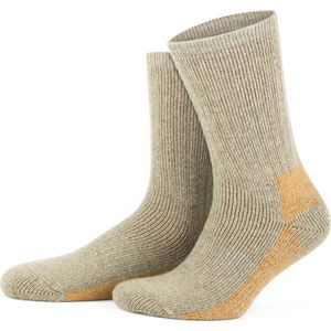 GoWith-2 paar-alpaca wollen sokken-volledige badstof-huissokken-thermosokken-cadeau sokken-maat 43-46