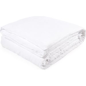 Libeco Linnen Dekbedovertrek - Classics Geneva - White - 140x220cm
