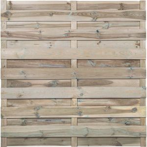 Tuintoppers | Schutting Paneel | Tuinscherm | Grenen Hout | 180x180cm | Geschroevd