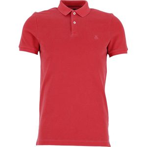 Marc O'Polo shaped fit polo - heren poloshirt korte mouw - rood - Maat: 3XL