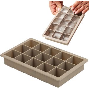 Ijsblokjesvorm Silicone Grote Kubussen MISTY 18,5x12 cm - Ijsblokjes