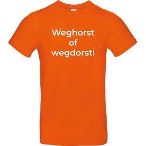 EK voetbal 2024 t-shirt 'weghorst of wegdorst.' | EK voetbal | WK voetbal | Maat XL