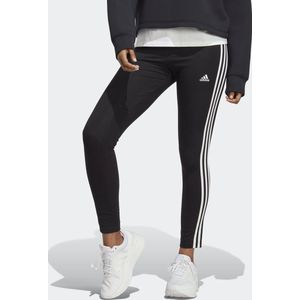 adidas Sportswear Essentials 3-Stripes High-Waisted Single Jersey Legging - Dames - Zwart - M