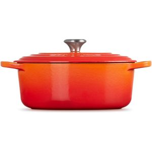 Le Creuset Gietijzeren ovale braadpan Oranjerood 29cm 4,7l