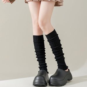 Dames beenwarmers - Gebreide beenwarmers voor vrouwen - Effene manchet cover sokken - Boot manchet cover sokken - Voetloze kniehoge laarzen sokken - Winter en herfst mode ballet dans - HTML content toevoegen .