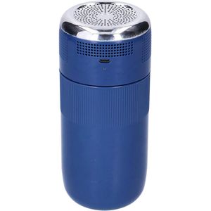 380ML Draagbare Autokoeler - USB Drankkoeler voor Buitensporten - Koude Waterkoker voor Wijn en Sap - Herbruikbaar - Ijsthee - Donkerblauw