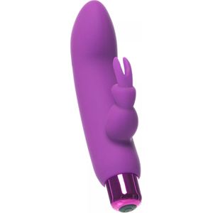 PowerBullet Vibrator Love Toy - Alice's Bunny Vibrator - 10 Standen - Paars