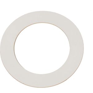 Fame FRBD-4WH Bass Drum Ring White 4"" - Accessoire voor drumvellen