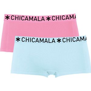 Chicamala Meisjes Boxershorts - 2 Pack - Maat 146/152 - Meisjes Onderbroeken