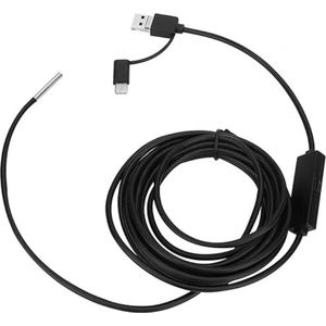 Equivera Endoscoop geschikt voor iPhone - Endoscoop - Inspectiecamera - Inspectiegereedschap - Waterproof - HD Camera - Premium