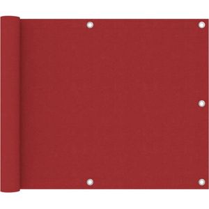 vidaXL-Balkonscherm-75x300-cm-oxford-stof-rood