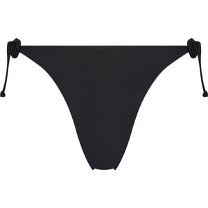 Hunkemöller Luxe string Dames Bikinibroekje - Zwart - Maat S