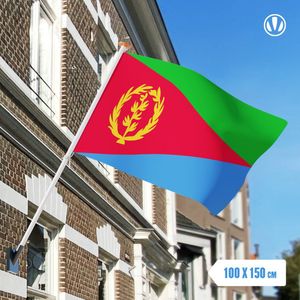 vlag Eritrea 100x150cm - Spunpoly