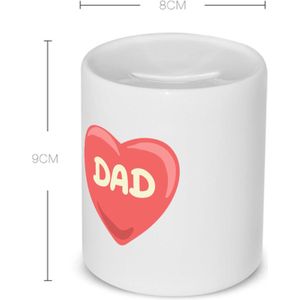 Akyol - dad Spaarpot - Vader - papa - vaderdag - cadeau - verjaardag - kado - 350 ML inhoud