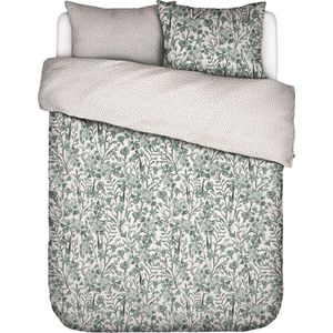 COVERS & CO Floral Fiesta Dekbedovertrek Groen - Tweepersoons – 200x200/220 cm