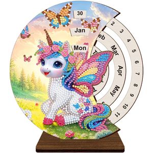 Kalender draaibaar - 218 - diamond painting - compleet pakket - Diamond painting by Wietske