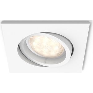 Philips Shellbark - Inbouwspot - 1 Lichtpunt - wit - 1 x 500lm