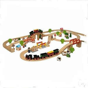 Trein Simply for Kids 100 stuks Houten Treinbaan