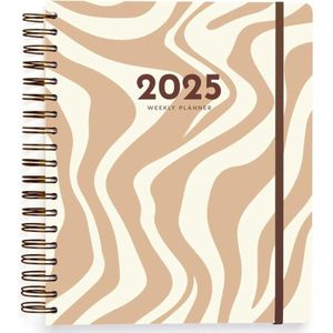 Weekagenda 2024-2025 - Marble Planner - 17 Maanden Kalender - Stijlvol en Praktisch