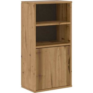 vidaXL - Bijzetkast - ODDA - 40x24x79 - cm - massief - grenenhout