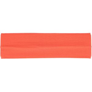 Haarband Hoofdband Basic 6cm Nylon Stof Oranje