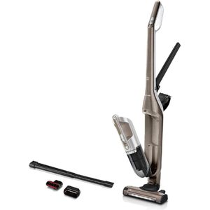 Flexxo Gen2 Serie 4 Draadloze Steelstofzuiger - 2-in-1 Functie - Geïntegreerde Accessoires - 23 Vmax - Krachtig en Lichtgewicht - Bruin Design