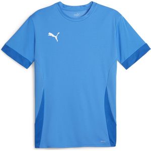 PUMA teamGOAL Matchday Jersey Heren Sportshirt - Electric Blauw Lemonade-PUMA Wit-PUMA Team Royal - Maat XL