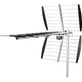 Buitenantenne | UHF | Ontvangstbereik: =50 km | LTE700 | Versterking: 14 dB | 75 Ohm | Antenne lengte: 1282 mm | ABS / Aluminium