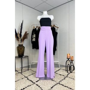 Lila | High Waisted Pantalon, Paars, Maat 38