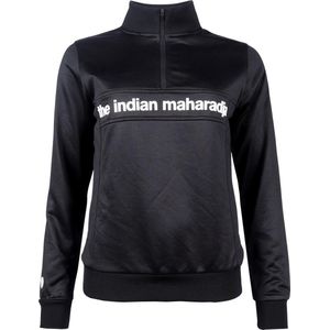 Tennistrui The Indian Maharadja Women Poly Terry Half Zip IM Black