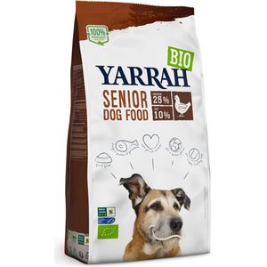 Yarrah - Biologisch Hondenvoer Senior Kip - Hondenvoer - 10 kg NL-BIO-01